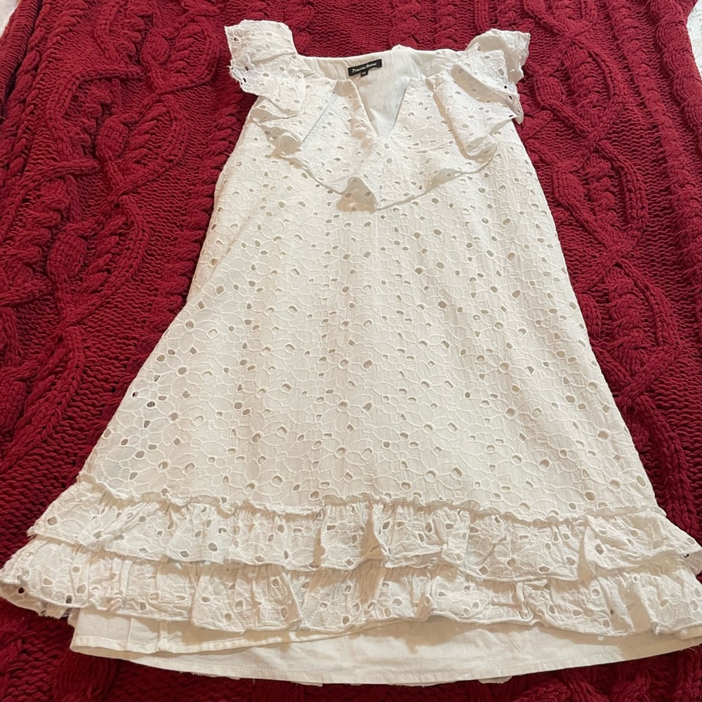Pedro del hierro eyelet dress
